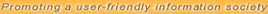 promoting a user-friendly information society