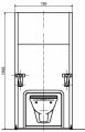 new LiftWC drawing front view