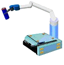 movement of a robot arm