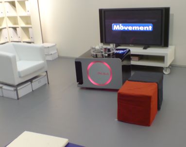 Bild des Otto Bock Standes auf der Rehacare; Es wird das MOVEMENT System ausgestellt